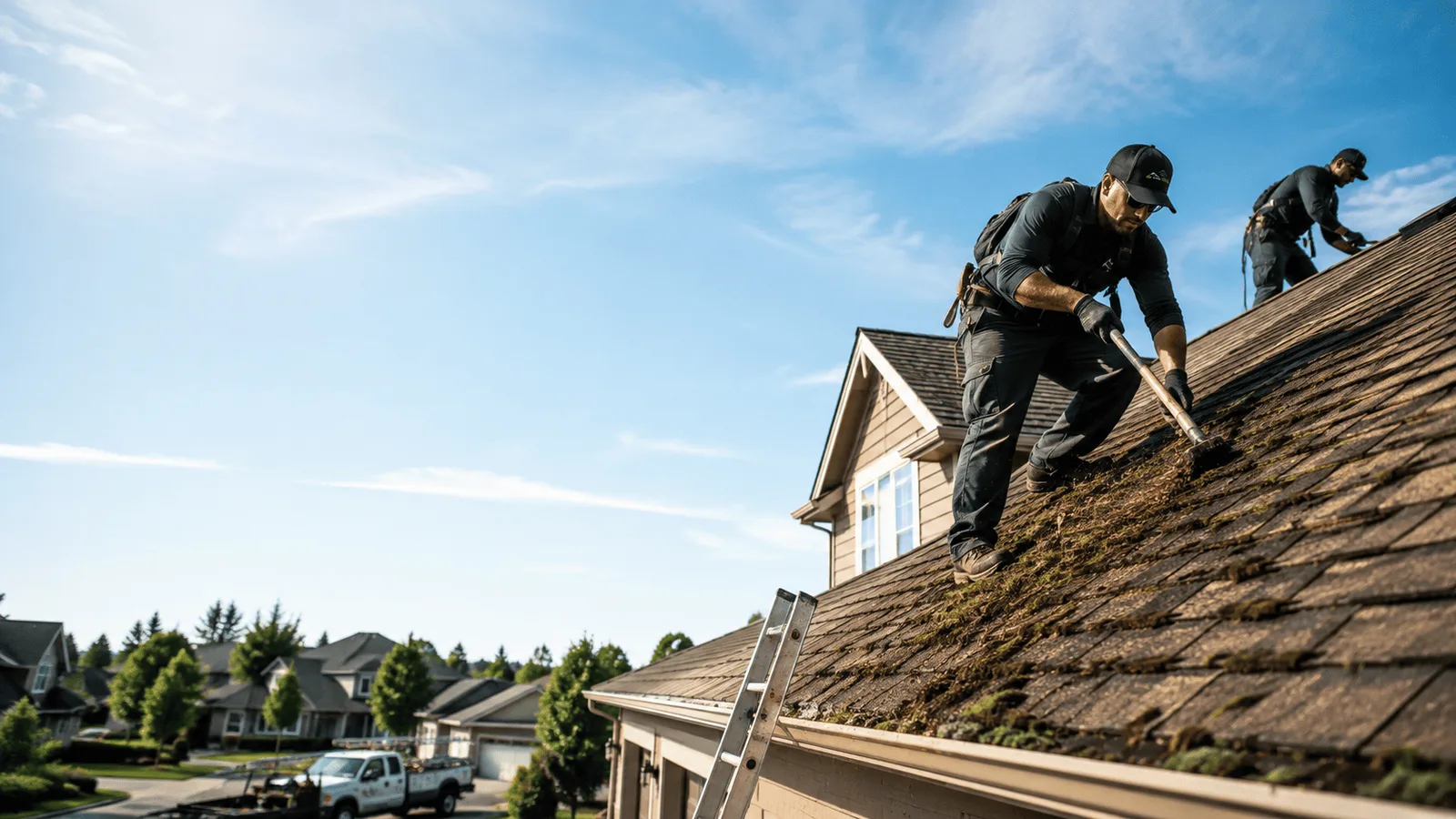 Roof Moss Removal in Conway Springs, KS near me